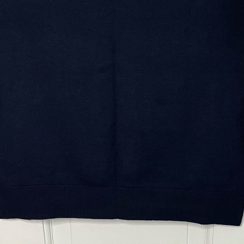 525 America Navy Crewneck Sweater Womens Size Small New Minimalist Closet Staple - Picture 6 of 12